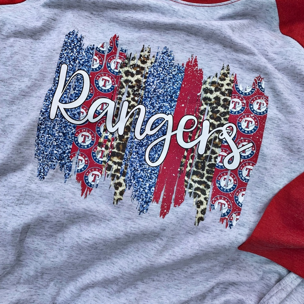 Rangers Swatch Raglan - Picture 2 of 2